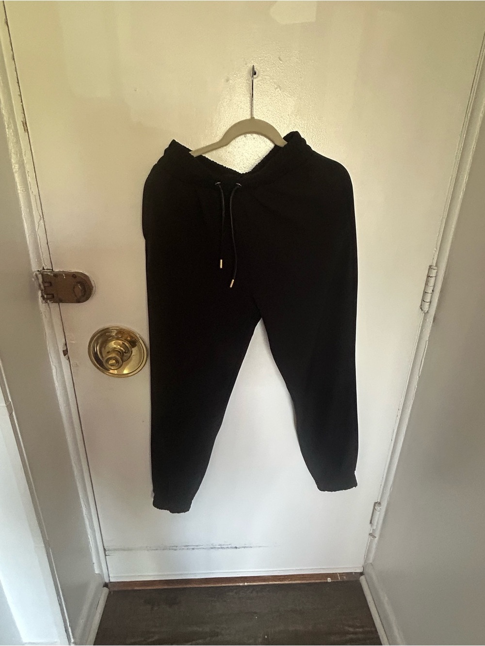 Zara Black Jogger Track Pants